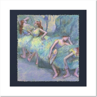 Dancers in the Wings by Edgar Degas Posters and Art